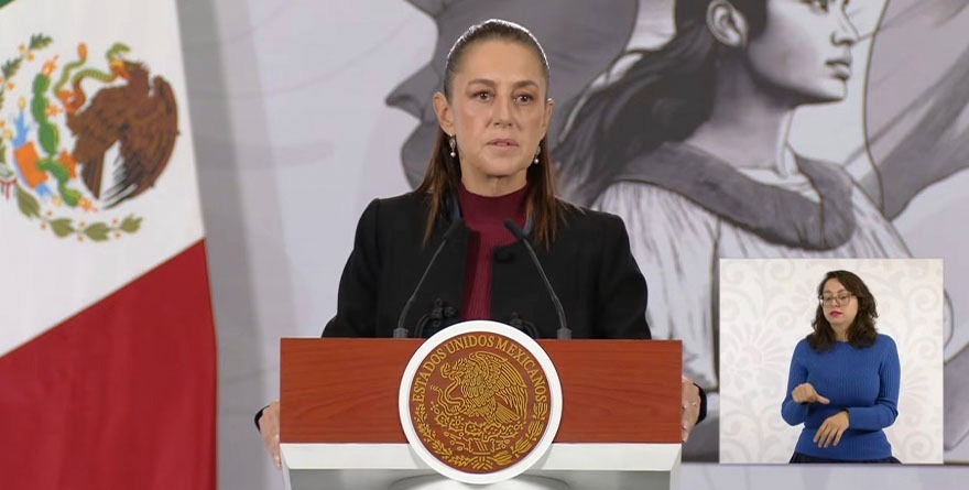 PAGAR IMPUESTOS DA BIENESTAR: SHEINBAUM