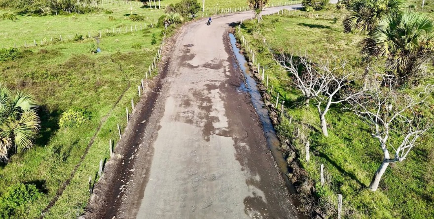 REHABILITAN CAMINO CLAVE EN COMUNIDADES DE ALVARADO