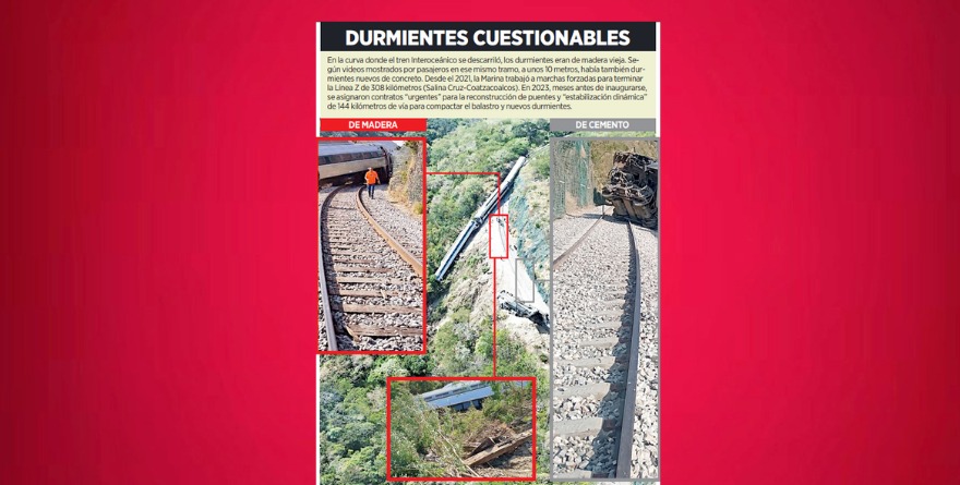 DESCARRILAN Y MATAN OMISIONES TÉCNICAS