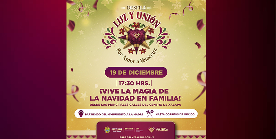 XALAPA SE LLENA DE LUZ ESTA NAVIDAD