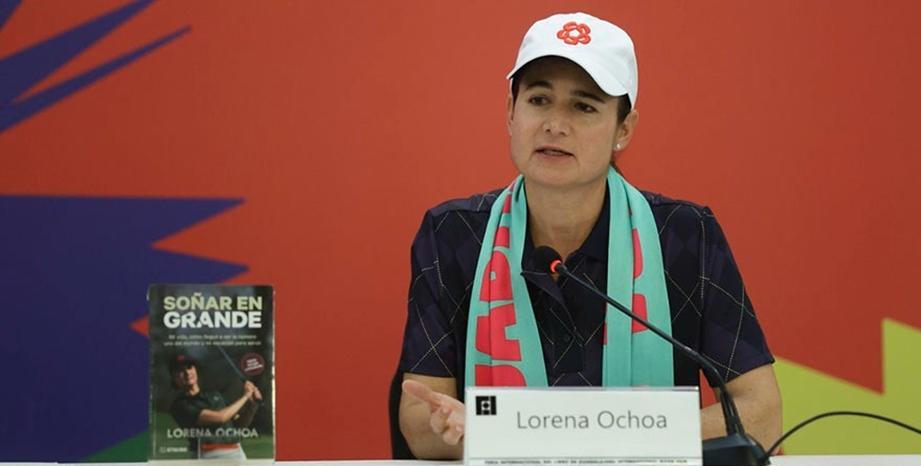 LORENA OCHOA COMPARTE EN LA FIL UNA VIDA MÁS ALLÁ DEL GOLF
