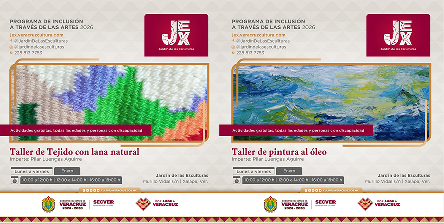 INVITAN A TALLERES INCLUSIVOS