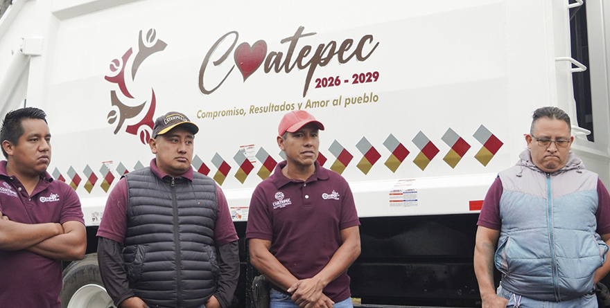 REFUERZAN LIMPIA PÚBLICA CON NUEVO CAMIÓN RECOLECTOR