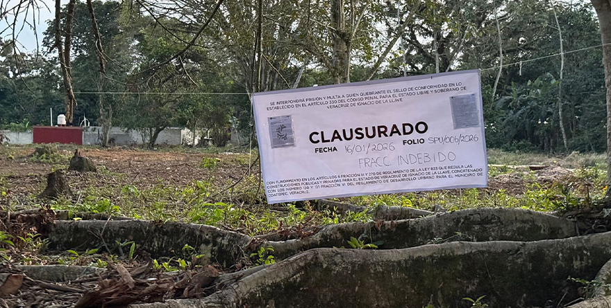 CLAUSURAN PREDIO EN MUNDO NUEVO