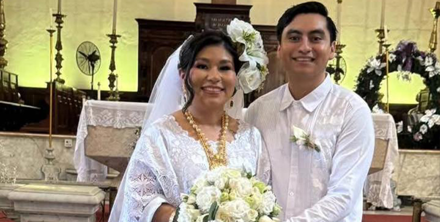 AMOR Y TRADICIÓN UNEN A KARINA Y RAÚL