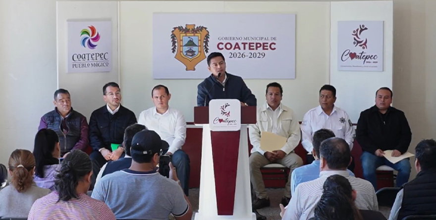 PRIMERA CONFERENCIA MATUTINA DEL PUEBLO EN COATEPEC