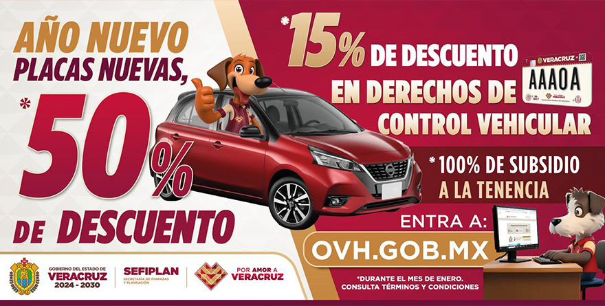 PLACAS NUEVAS PARA EMPEZAR EL AÑO