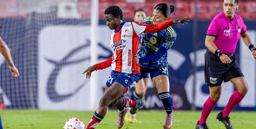 TREPA AMÉRICA FEMENIL AL LIDERATO TRAS VENCER AL SAN LUIS