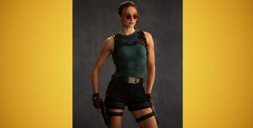 Sophie Turner se convierte en la nueva Lara Croft