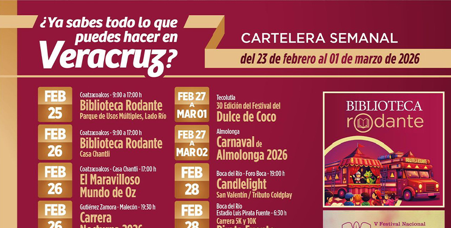 CARTELERA SEMANAL