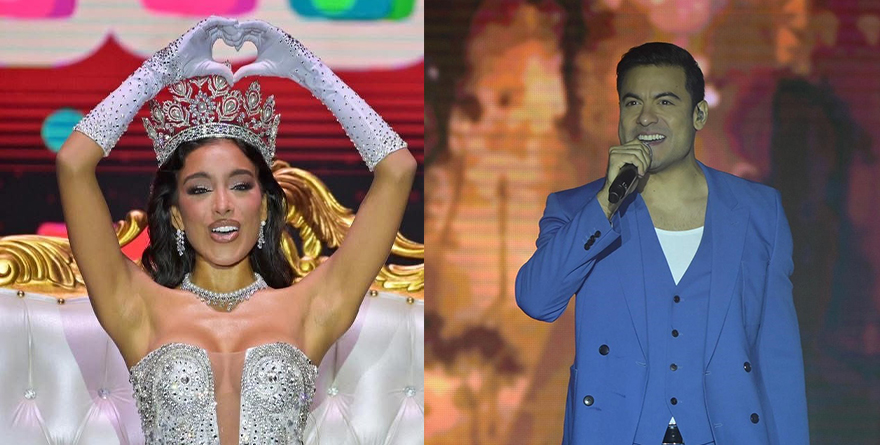 CARLOS RIVERA ENCIENDE LA CORONACIÓN DE FERNANDA 1ª
