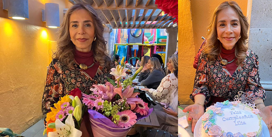 CELEBRACIÓN ENTRE AMIGAS PARA LILIA