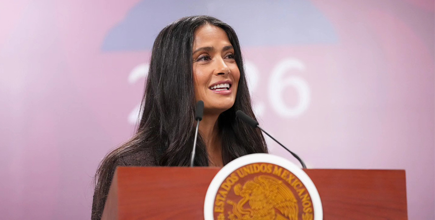 SALMA HAYEK CELEBRA IMPULSO HISTÓRICO AL CINE MEXICANO
