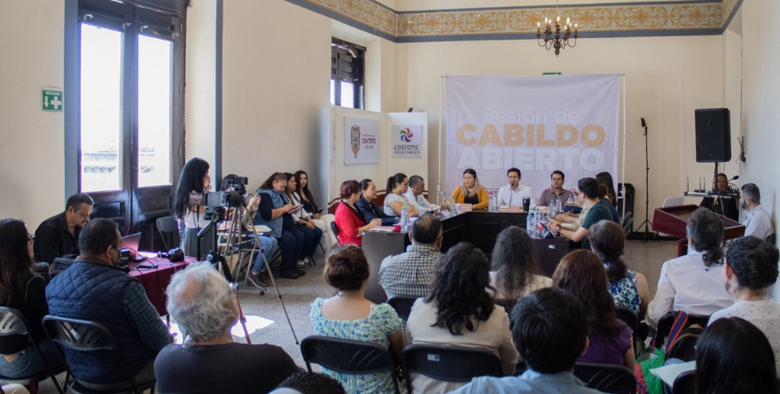 ABREN EL CABILDO Y VECINOS MARCAN LA AGENDA