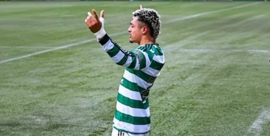 GOL DE  ARAUJO PARA LA VICTORIA DEL CELTIC