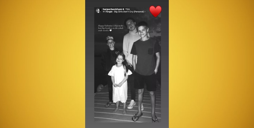 HARPER LANZA MENSAJE DE AMOR A BROOKLYN