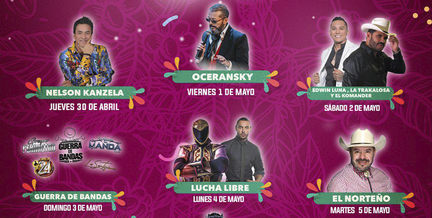 CARTELERA FERIA NACIONAL DEL CAFÉ 2026