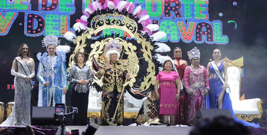 CORONACIÓN DEL REY DE LA ALEGRÍA YAYO 1°