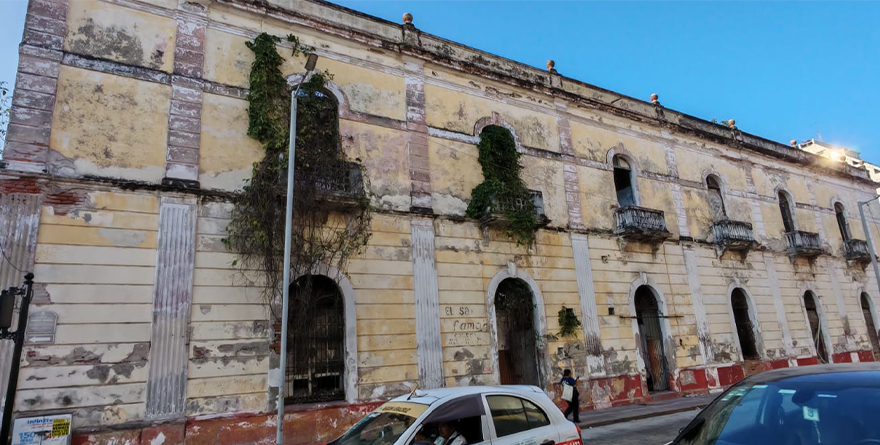 LOS EDIFICIOS ABANDONADOS EN EL CENTRO DE VERACRUZ