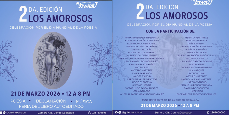 VIVE LA POESÍA CON “LOS AMOROSOS”