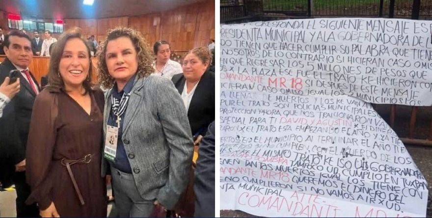 EL CRIMEN ORGANIZADO AMENAZA A NAHLE, LA ACUSAN DE INCUMPLIMIENTO