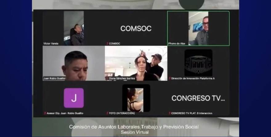CONDUCE Y LA PEINAN ¡DURANTE SESIÓN VIRTUAL!