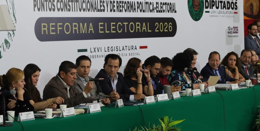 AVANZA LA REFORMA SIN PT NI EL VERDE