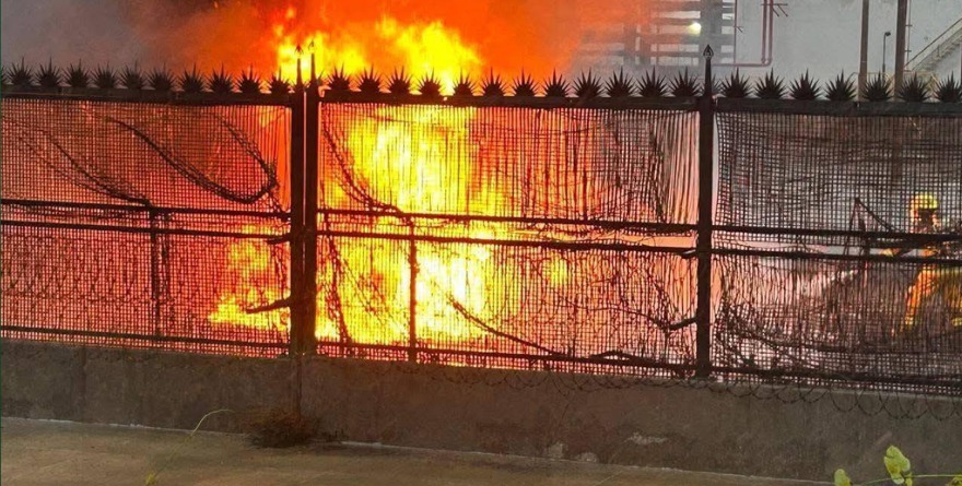 ASÍ COMENZÓ EL INCENDIO EN DOS BOCAS