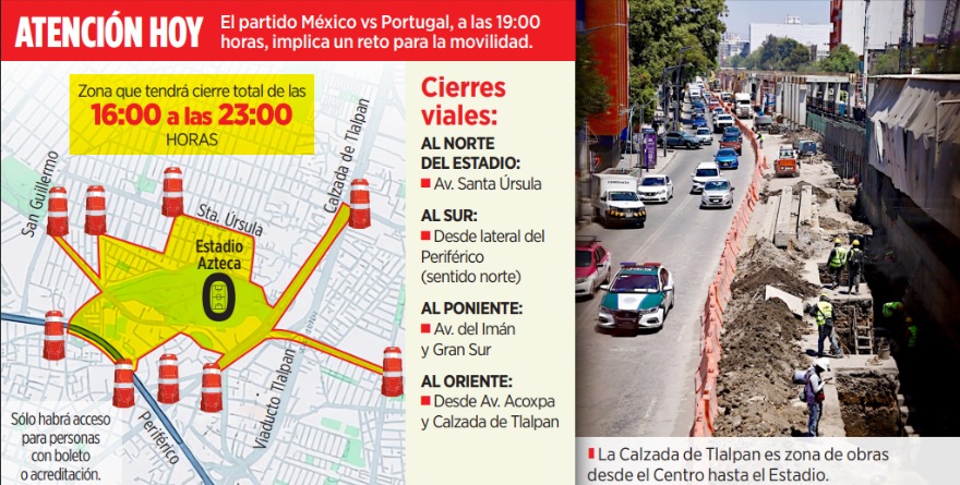 TIENE CAMINO AL ESTADIO UN OBSTÁCULO TRAS OTRO