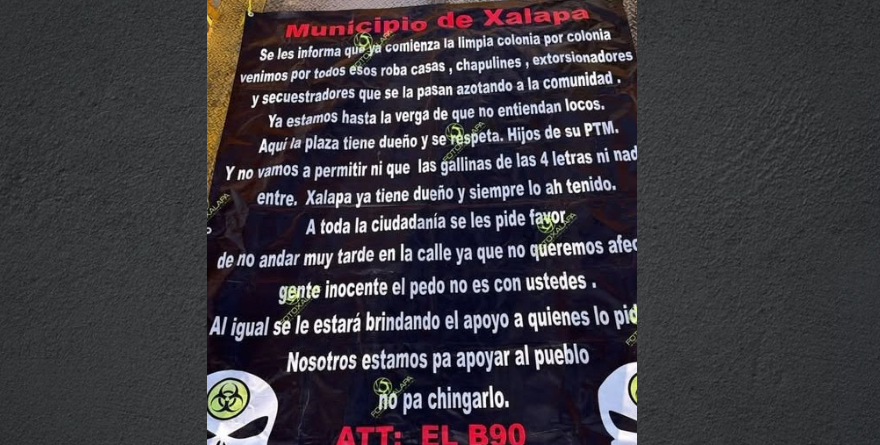 DEJAN NARCOMANTA EN XALAPA