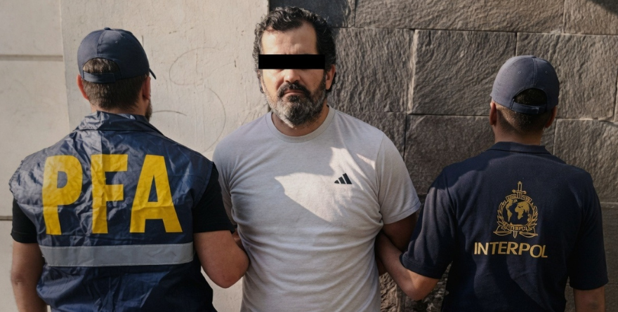 CAE CONTRALMIRANTE EN ARGENTINA POR HUACHICOL