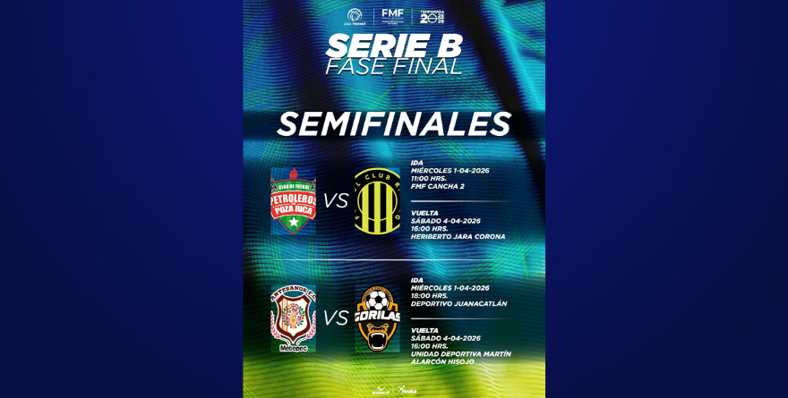 SEMIFINALES DE LA PREMIER SERIE B, HOY