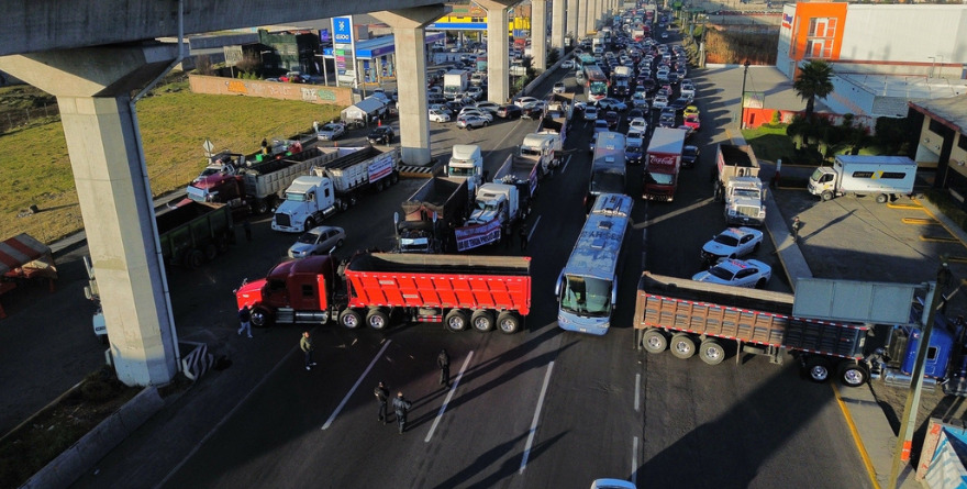 AMENAZA PARA HOY PARO Y BLOQUEO DE TRANSPORTISTAS