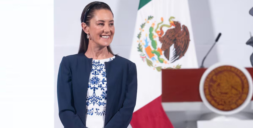 PRESUME SHEINBAUM 164 MIL PASAJEROS EN EL AIFA