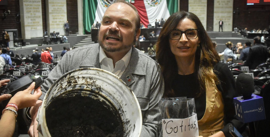 ‘¿GOTITAS?’, RECLAMA MC DERRAME CON CHAPOPOTE EN SAN LÁZARO
