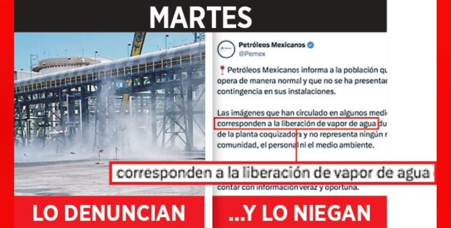 NEGARON FUGA; AHORA ESTALLA
