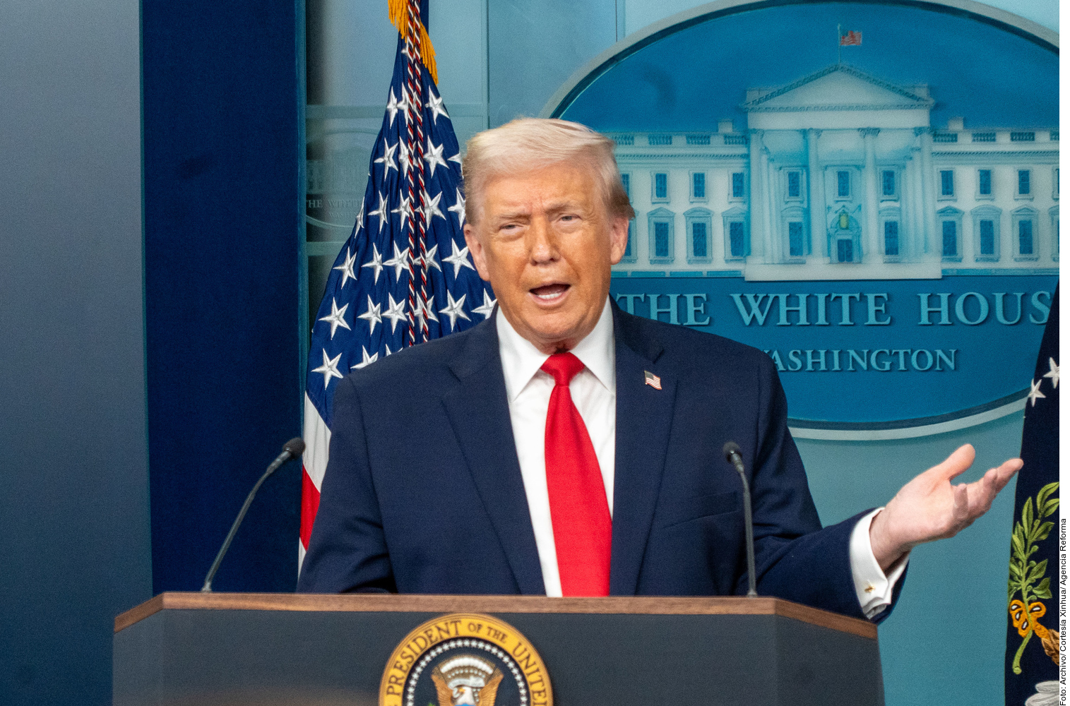 ANUNCIA TRUMP BLOQUEO NAVAL  Y ACUSA A IRÁN DE ‘EXTORSIÓN’