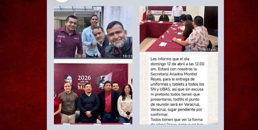GÓMEZ CAZARÍN Y CONTLAPACHES SE “CHINGAN” LOS VIÁTICOS DEL BIENESTAR