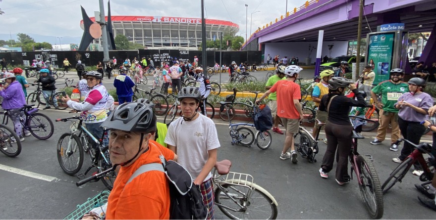 ENTREGAN A MEDIAS CICLOVÍA DE TLALPAN 