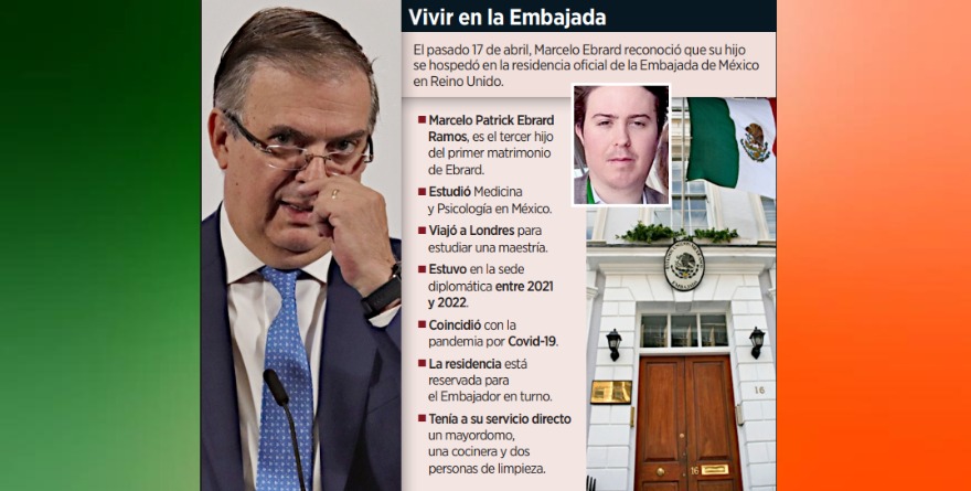 INVESTIGAN A EBRARD POR HOSPEDAJE EN RU
