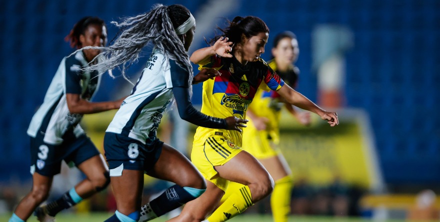 HACE AMÉRICA SU TAREA Y ASALTA EL LIDERATO DE LA FEMENIL
