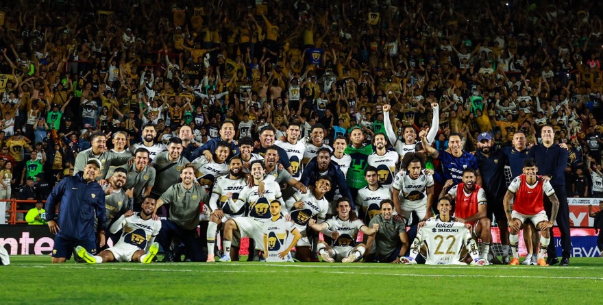 PUMAS CUMPLE EN PACHUCA