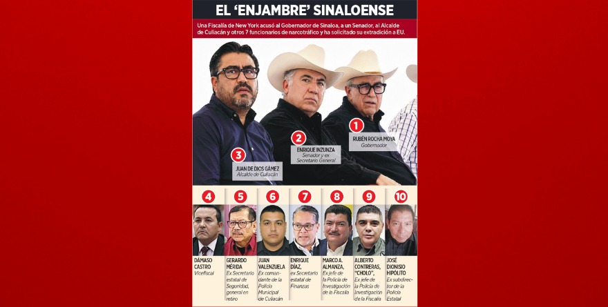 EXIGE EU A ROCHA MOYA POR NARCOGOBIERNO