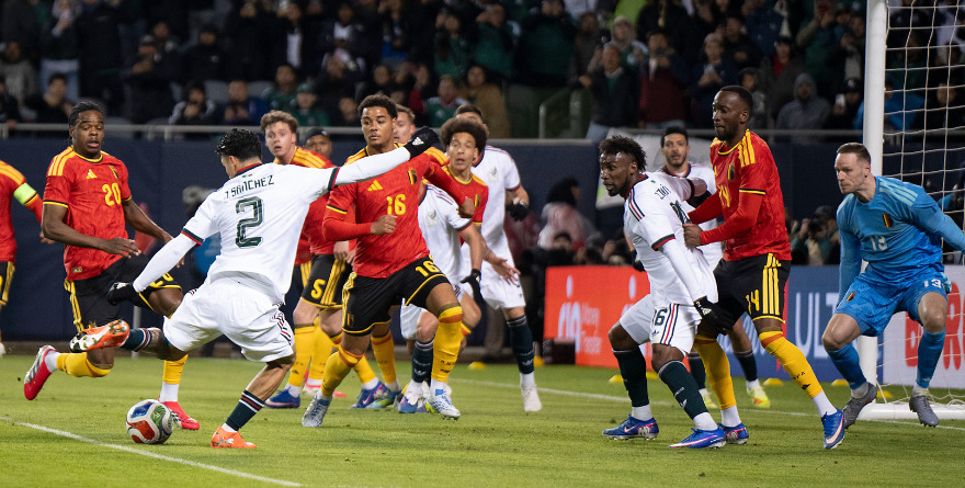 MUESTRA TRI MEJORAS EN EMPATE ANTE BÉLGICA