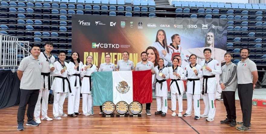 MÉXICO GANA 8 OCHO PRESEAS EN PANAMERICANO DE TAEKWONDO