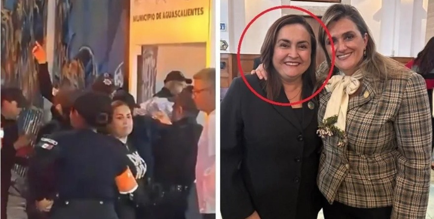 DETIENEN A MAGISTRADA EN FERIA DE SAN MARCOS