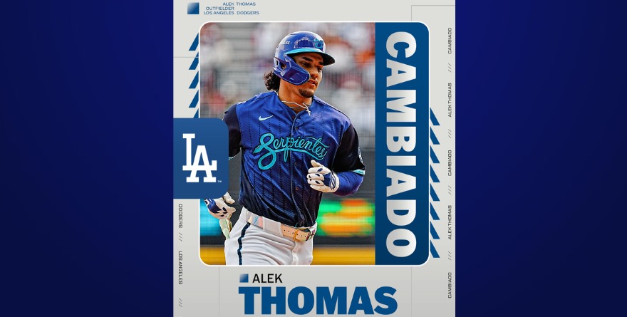 ES ALEK THOMAS PELOTERO DE LOS DODGERS