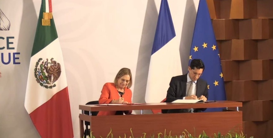 FIRMAN MÉXICO Y FRANCIA PLAN DE ACCIÓN MODERNIZADO