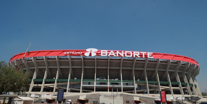 ENTREGAN EL ESTADIO BANORTE A LA FIFA PARA EL MUNDIAL