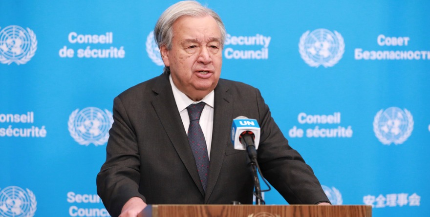 CEÑEBRA GUTERRES LA FORMACIÓN DEL NUEVO GOBIERNO DE IRAK
